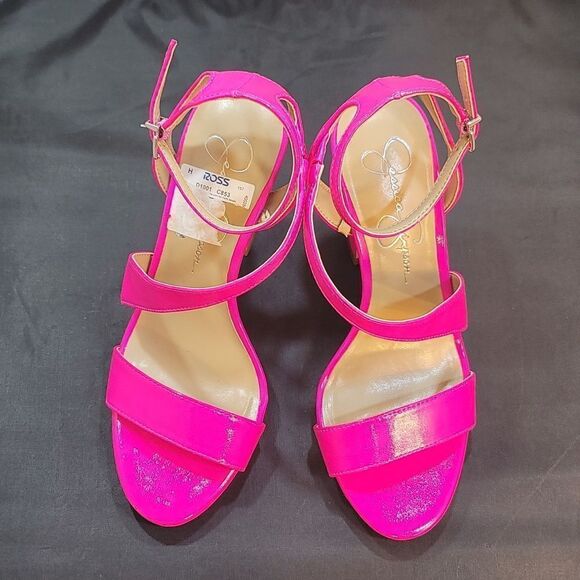 BRAND NEW JESSICA SIMPSON FINKA WOMEN'S HEELS BRIGHTEST SANDAL S2 - Picture 4 of 16